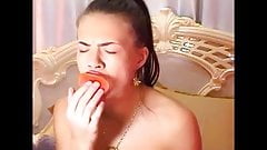Queen of Dildo Deepthroating – Cunt and Mouth stuffing