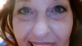 Granny in Pantyhose does dirty talk