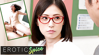 DEVIANTE – Japanese school teacher cheats with co-worker