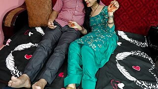 Hindi couple romance, hubby convince for anal fuck karwachot