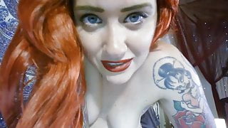 JOI with CEI from hot redhead