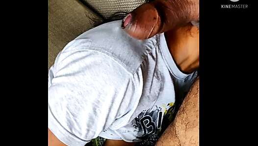 Super milf thirsty for cum, calls guy over for cum supply