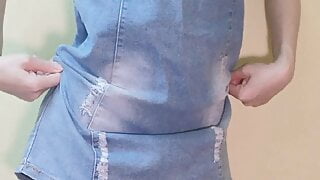 Korean stepsister doesn’t underwear & make herself creampie